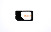 3FF البسيطة - يو آي سي سي نانو بطاقة SIM محول، أسود من البلاستيك ABS IPHONE4