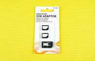 البلاستيك ABS الثلاثي SIM محول، 4FF - 3FF نانو لمايكرو SIM محول
