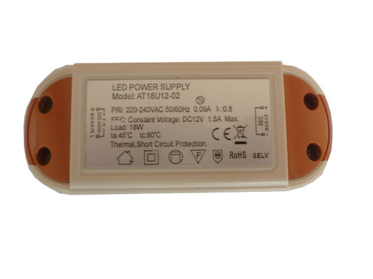 للماء 12 فولت 30W الجهد المستمر بقيادة سائق ROHS UL EN 61000-3-2