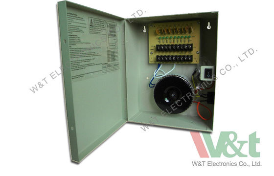 24V 4A 96W الخطي ينظم العرض الطاقة للكاميرا CCTV مع 8 قنوات
