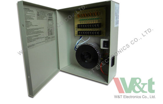 AC 24V 4 أمبير 96W 8 قنوات توريد الدوائر التلفزيونية المغلقة الطاقة للكاميرات والتحكم في الدخول