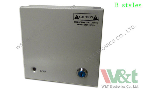 8 قنوات 24V 3.5A 12V العاصمة امدادات الطاقة للكاميرا التلفزيون المركزى الصينى، CE / FCC الموافقة