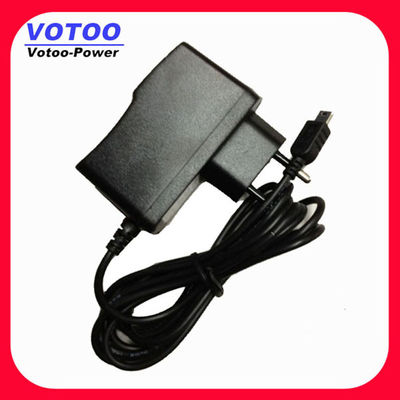 10W 5V 2A محول الطاقة جدار جبل مع ميني / مايكرو العاصمة التوصيل، الدوائر التلفزيونية المغلقة التيار الكهربائي
