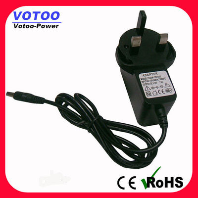 عالية الكفاءة 9W محول الطاقة 9V 1A جدار جبل لاعب دي في دي، 50-60HZ