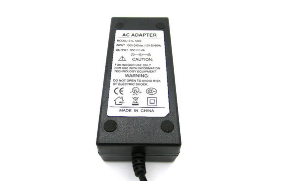 مرحبا وعاء 12V 4A سطح المكتب العاصمة امدادات الطاقة لجنة الاتصالات الفدرالية الجزء 15 من الفئة ب لكاميرات الأمن