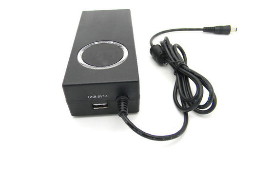90W-السيارات + سليم + أزرق LCD العالمي محول الكمبيوتر المحمول السلطة