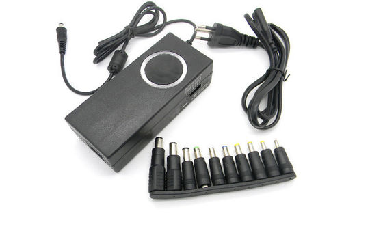 90W-السيارات + سليم + أزرق LCD العالمي محول الكمبيوتر المحمول السلطة