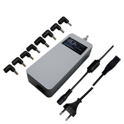 90W-السيارات + سليم + أزرق LCD العالمي محول الكمبيوتر المحمول السلطة