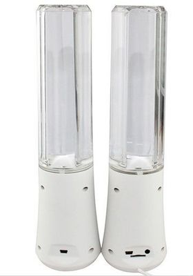 waterproof Desktop Water Dance Speaker USB Power Cylindrical wireless speaker