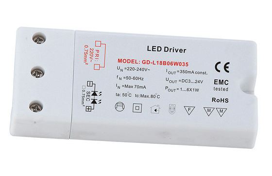 ثابت جهد فلطيّ led سائق, 12W, 12V أو 24V