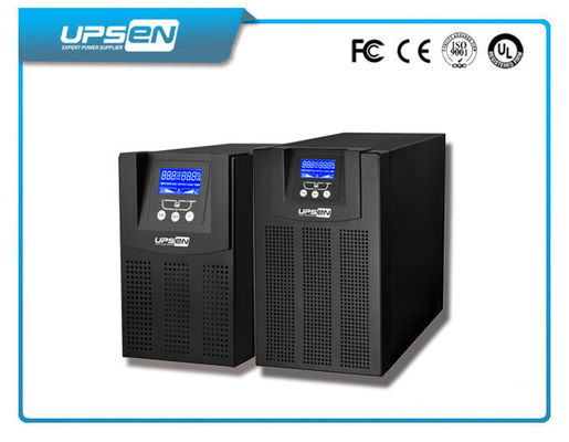 صغير 2KVA / 1600W الكمبيوتر إمدادات الطاقة غير المنقطعة مع RJ11 / RJ45 / RS232