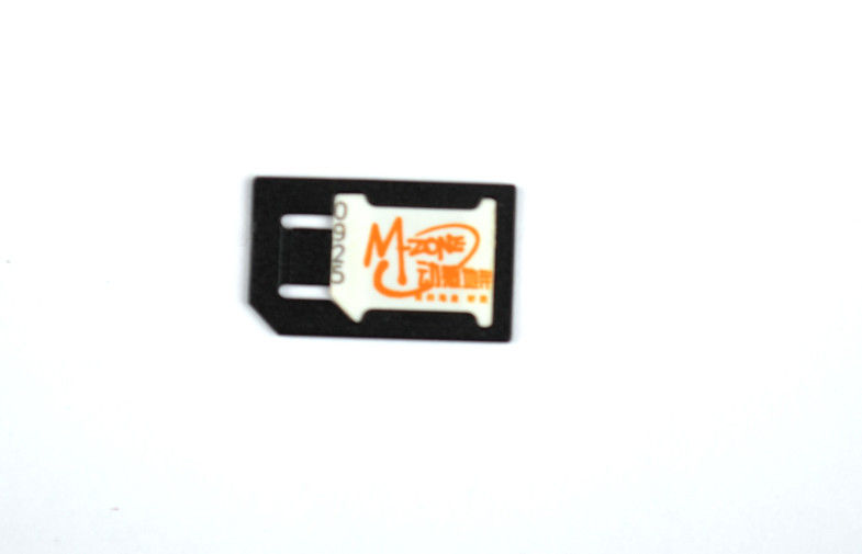 مايكرو الأسود نانو SIM محول للبشرة العادية الهاتف البلاستيك ABS