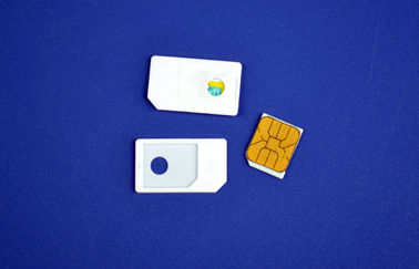 فون 4S بلاستيك ABS مايكرو SIM بطاقة محول منتظم SIM 3FF ل2FF